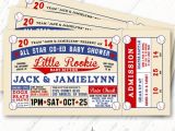 Cubs Baby Shower Invitations Items Similar to Red White & Blue Chicago Cubs Major