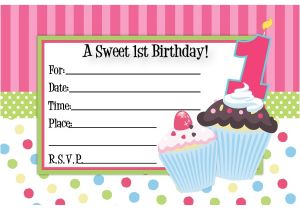 Cupcake Party Invitation Template Free Cupcake Birthday Invitations Template Bagvania Free