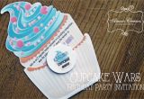 Cupcake Wars Birthday Party Invitations Cupcake Wars Birthday Party Diy Home Decor and Crafts