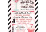 Cupcakes and Cocktails Bridal Shower Invitations Cupcakes and Cocktails Bridal Shower Invitations 5 Quot X 7
