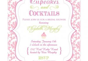 Cupcakes and Cocktails Bridal Shower Invitations Pinterest the World S Catalog Of Ideas