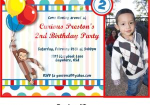 Curious George 2nd Birthday Invitations 50 Best Images About My Little Man On Pinterest Curious