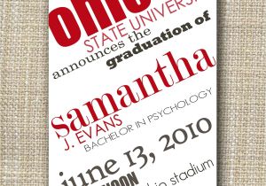 Custom Graduation Invites Custom Graduation Invitation or Announcement by Westwillow