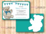 Customizable Baby Shower Invitations Free Custom Baby Shower Invitation Printable Teddy Bear 1