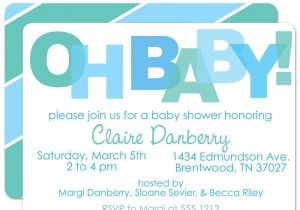Customized Baby Shower Invitations for A Boy Invitation for Baby Shower Terrific Baby Shower