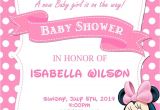 Customized Minnie Mouse Baby Shower Invitations 10 Best Minnie Mouse Baby Shower Invitations Walmart
