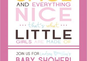 Cute Baby Shower Invitations for Girls Cute Baby Shower Invitations for Girls theruntime Com