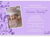 Cute Baptismal Invitation for Baby Girl Cu937 New Little butterfly Christening Invitation Baby