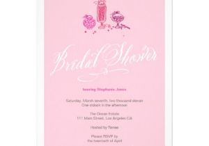 Cute Bridal Shower Invites Cute Pink Retro Candy Bridal Shower Invitation 5 Quot X 7