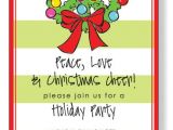 Cute Holiday Party Invites Sayings Christmas Open House Invitations Christmas Open House