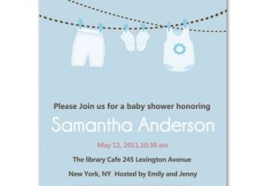 Cutest Baby Boy Shower Invitations Lovely and Cute Baby Suit Boy Shower Invitations Bs139