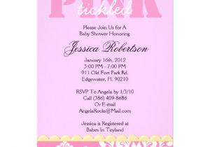 Cutest Girl Baby Shower Invitations Baby Girl Shower Cute 5×7 Paper Invitation Card