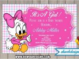 Daisy Duck Baby Shower Invitations Disney Baby Daisy Baby Shower Invitations