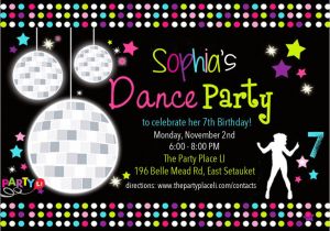 Dance Party Invitations Free Dance Party Invitations Printable Free Www Imgkid Com