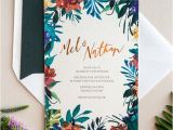 Dark Green Wedding Invitations 33 Impressive Tropical Wedding Stationary Ideas