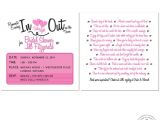 Date Night themed Bridal Shower Invitations Bridal Shower Invitation Date Night theme Shower Pink and