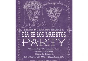 Day Of the Dead Party Invitation Template Personalized Day Of the Dead Party Invitations