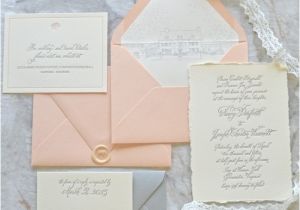 Deckle Edge Paper Wedding Invitations Deckle Edge Wedding Invitations Cobypic Com