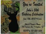 Deer Hunting Party Invitations Tree Camo Deer Hunting Printable Birthday Invitations 30th