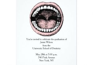 Dental School Graduation Invitations Dental School Graduation Invitations Zazzle