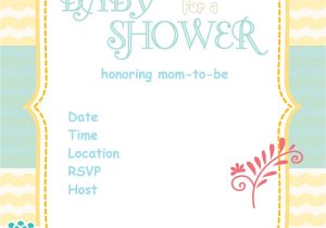 Design Baby Shower Invitations Free Free Baby Shower Invitations