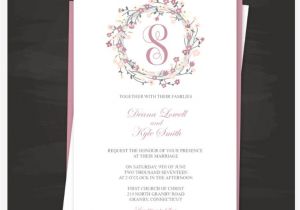 Design Your Own Wedding Invitation Template Create Your Own Wedding Invitations with these Free