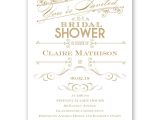 Designer Bridal Shower Invitations Elegant Intro Bridal Shower Invitation Invitations by Dawn