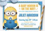Despicable Me Baby Shower Invitations Despicable Me Minions Baby Shower Invitation by Redheadinvites