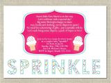 Diaper and Wipes Baby Shower Invitation Wording Baby Sprinkle Invitation Printable Ice Cream or Cupcakes