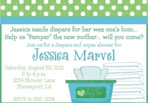 Diaper and Wipes Baby Shower Invitation Wording Diapers and Wipes Shower Invitation $15 00 Via Etsy