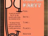 Diaper Party Invitation Insanely Cute and Amazing Diaper Party Ideas
