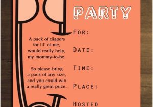 Diaper Party Invitation Insanely Cute and Amazing Diaper Party Ideas
