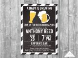 Diaper Party Invitations for Men Diaper and Beer Party Invitation Beer and Diaper Shower