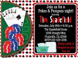 Diaper Poker Party Invitations Man Diaper Shower Pampers and Poker Invitation Print Your Own