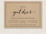 Dinner Party Invitation Template Let 39 S Gather Dinner Party Invitation Printable by