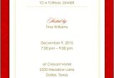 Dinner Party Invitation Template Word 9 formal Dinner Party Invitation Wording