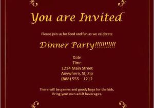 Dinner Party Invitation Templates Free Download 52 Meeting Invitation Designs Free Premium Templates