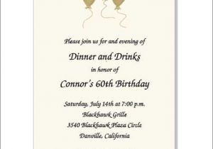 Dinner Party Invitation Text Message Birthday Party Invitation Wording for Adults In 2019