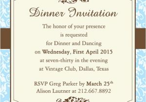 Dinner Party Invitation Wording Casual Fab Dinner Party Invitation Wording Examples You Can Use