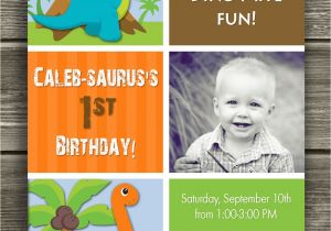 Dinosaur 1st Birthday Party Invitations Dinosaur 1st Birthday Invitations Best Party Ideas