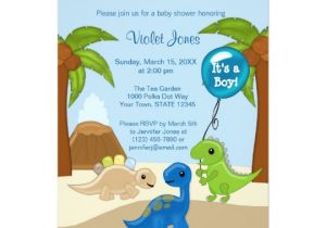 Dinosaur Baby Shower Invitation Template Adorable Dinosaur Baby Shower Invitations Boy