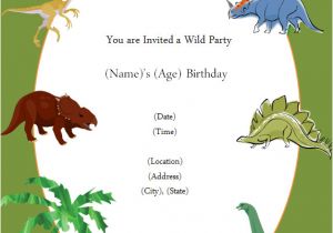 Dinosaur Birthday Invitation Template 40th Birthday Ideas Birthday Invitation Templates Dinosaurs