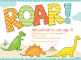 Dinosaur Birthday Invitation Template Free Printable Dinosaur Birthday Invitations