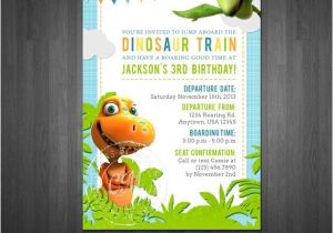 Dinosaur Train Birthday Invitations Free Dinosaur Train Birthday Invitation