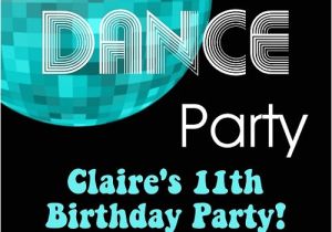 Disco Party Invitation Template 70 39 S and 80 39 S Disco Dance Birthday Party Invitations