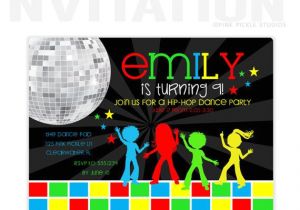 Disco Party Invitation Template Disco Invitations Dance Party Disco Party Invitations