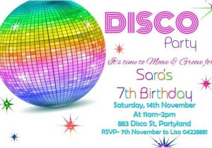 Disco Party Invites Printable 1000 Images About Disco Party On Pinterest 70s Party