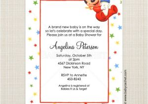 Disney Baby Shower Invites Disney Baby Shower Invitations