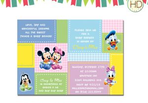 Disney Baby Shower Invites Disney Baby Shower Invitations Templates