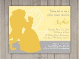 Disney Belle Bridal Shower Invitations Disney Beauty and the Beast and Belle On Pinterest